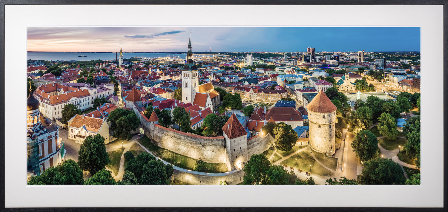 024. Öise vanalinna panoraam